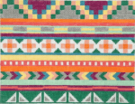 Mopsey Designs - Candy Stripe Clutch